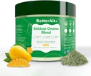 Better Alt Greens Powder, Detox & Debloat with 15 Super Greens Blend of Spirulina, Moringa Powder, Wheatgrass, Pre & Probiotics, Packed with Anti-oxidants, Mango Flavor, No Maltodextrin, 30 Servings