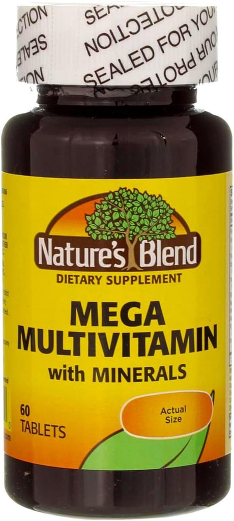 Nature's Blend MEGA Multi W/Chel MIN TB 60