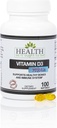 Health As It Ought To Be Vitamin D|3 7500 IUs Supplement | Physician Formulated Supports Healthy Bones & Immune System | 100 Softgels