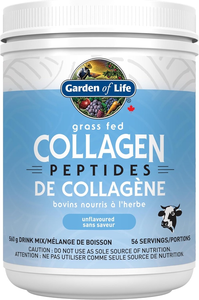 GARDEN OF LIFE Grass Fed Collagen Peptides, 560 GR