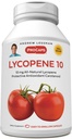 ANDREW LESSMAN Lycopene 10 mg - 60 Softgels -Protective Anti-oxidant Carotenoid. Helps Protect Tissues from Free-Radical Damage, Supports Breast, Prostate, Cardiovascular System. No Additives