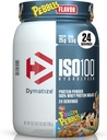Dymatize x Fruity Pebbles ISO100 Whey Protein Powder Isolate, 25g of Protein, 20 Servings, 5.5g BCAAs, 120 Cal., Gluten Free, 1g Fat, 1g Sugar, 2g Carb (24 Servings)