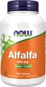 NOW Foods Supplements, Alfalfa 650 mg source of Vitamin K, Green Superfoods, 250 Tablets