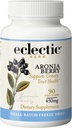 Eclectic Institute Raw Freeze-Dried Organic Aronia Berry Capsules | Supports Heart, Immune System, Digestive, and Urinary Tract Health | 90 CT (450 mg)