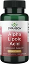 Swanson Alpha Lipoic Acid - Natural Supplement Supporting Healthy Blood Pressure Levels Already Within a Normal Range - Promotes Carbohydrate Metabolism - (60 Capsules, 600mg Each)