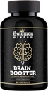 SOLOMON WISDOM Brain Booster – Nootropic Dietary Supplement for Memory Boost – 60 All-Natural Capsules to Enhance Focus & Improve Concentration & Clarity