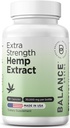 Balance Breens Hemp Extract Capsules 30,000 mg per Bottle - Natural Dietary Supplement Supports Brain Functions, Immune Support - Rich in Omega 3-6-9 Fatty Acids (60 Count (Pack of 1))