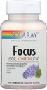 SOLARAY Focus for Children Supplements | 60 Count