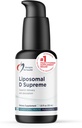 Designs for Health Liposomal B Supreme - Liquid B Vitamin Complex with Superior Absorption - Folate, Vitamin B12, B6, Biotin, TMG + More - Oral Delivery Pump with Citrus Flavor (50 Servings / 1.7oz)