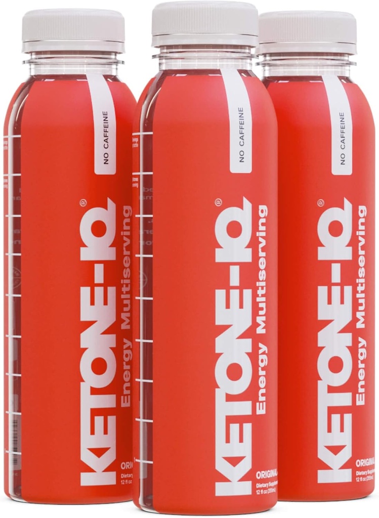 Ketone-IQ Exogenous Ketone Supplement Drink – 30 Servings with 10 g Ketones per Serving | Fast Ketosis Support, Energy & Mental Focus | Sugar-Free, Salt-Free, Caffeine Free