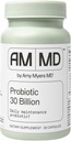 Amy Myers MD Probiotics 30 Billion CFU - Supports Digestive Health, Gut Microbiome & Immune Function - 14 Strains - Dairy-Free, Gluten-Free - 30 Capsules (30 Servings)