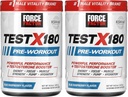 Force Factor Test X180 Pre-Workout Powder & Energy Supplement, Boost Focus & Endurance, Build Muscle & Strength, Nitric Oxide Supplement with Ashwagandaha & L-Citrulline, Blue Raspberry, 30 Servings