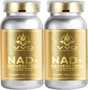 VVQ-240 Capsules NAD+ Supplement 1000 mg - True NAD+ & Resveratrol,NMN Alternative for Anti-Aging