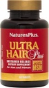 Natures Plus Ultra Hair, Sustained Release - 60 Vegetarian Tablets - Natural Hair Growth Supplement for Men & Women - Longer, Thicker Hair - Gluten-Free - 30 Servings