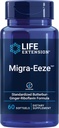 Life Extension Migra-Eeze - Butterbur Root Extract with Vitamin B2 (Riboflavin) & Ginger Supplement - Formula to Ease Head Discomfort - Gluten-Free — 60 Softgels