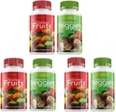 90 Capsules Each Bottle 540 Capsules superfoods Veggies Greens and Reds Fruits Triple Pack