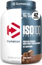 Dymatize ISO100 Hydrolyzed Protein Powder, 100% Whey Isolate Protein, 25g of Protein, 5.5g BCAAs, Gluten Free, Fast Absorbing, Easy Digesting, Gourmet Chocolate, 3 Pound (42 Servings)