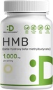 Deal Supplement Ultra Strength HMB Supplements 1,000mg Per Serving | Third Party Tested | Supports Muscle Growth, Retention & Lean Muscle Mass | Fast Workout Recovery | Capsules