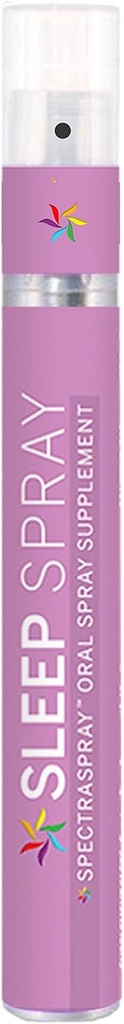 Sleep Support Spray (30 Day Supply) - Melatonin, 5-HTP, L-Theanine, & Herbal Extracts, Spearmint Flavor, TSA Safe & Fast Absorbing by SpectraSpray
