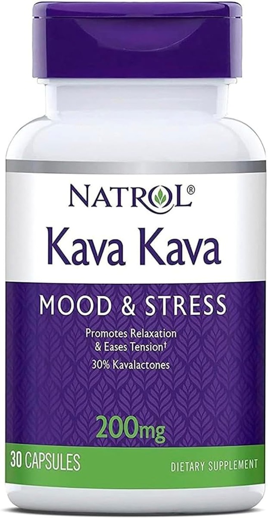 Natrol Kava Kava 200 mg 30 Caps