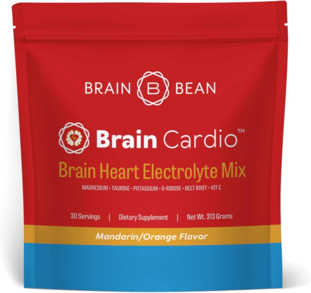 Brain Spark | Magnesium L-Threonate, Creatine, D-Ribose, Taurine, P5P, and More | Neuroenhancer Drink Mix for Mitochondrial Brain Support | 30 Servings