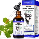Dog Joint Aid & Relief Supplement with Chondroitin & Glucosamine HCl – Relieves Joint Pain & Reduces Inflammation for Senior Dogs, Active Adults & Puppies