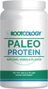 Rootcology by Dr. Izabella Wentz | Paleo Protein | Hydrolyzed Beef Protein Powder 21g Protein per Serving with MCT & Stevia | Dairy-Free and Soy-Free | Natural Vanilla Flavor | 885g / 30 Servings