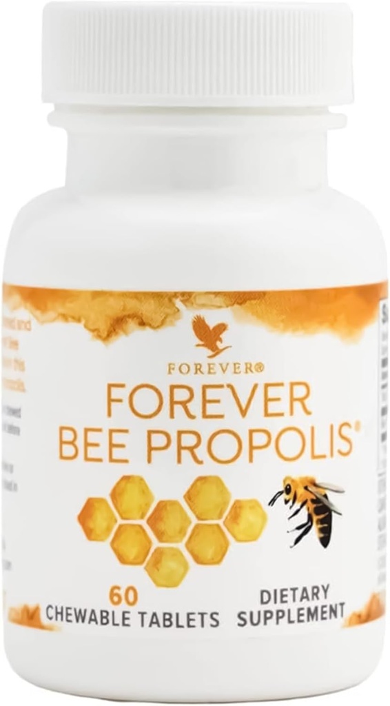Forever Living - Bee Propolis Chewable Tablets - Immune Support with Bee Propolis and Flavonoids - 60 Tablets