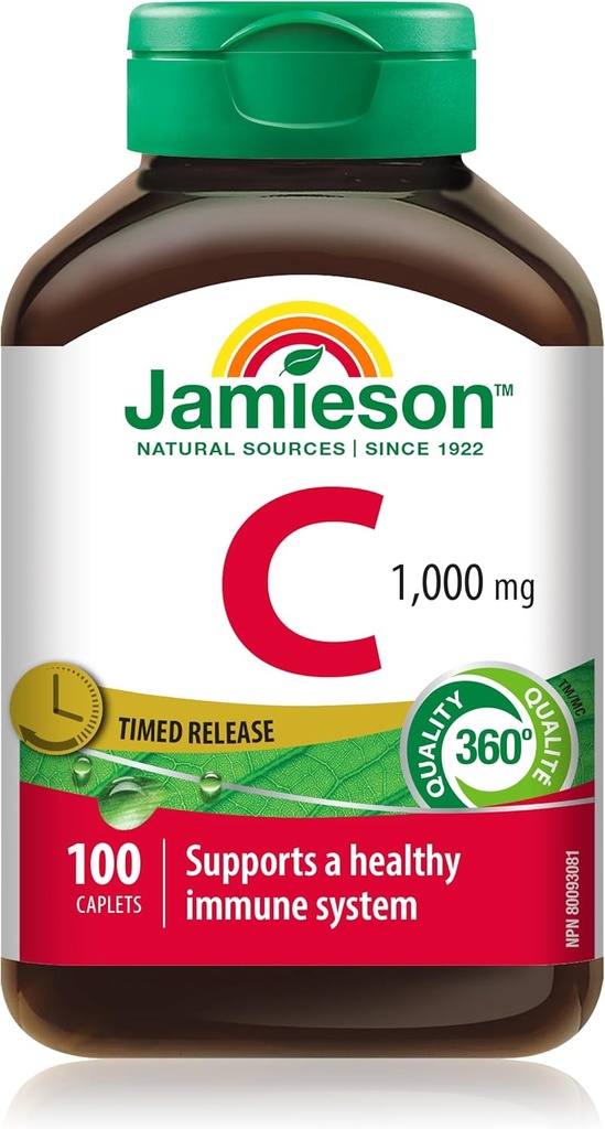 Jamieson Vitamin C 1,000 mg Timed Release