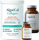 ALGAECAL Calcium, Vitamin D3 & Collagen Bundle – Collagen with Clinically-Supported Verisol, Fortibone & Fortigel, Plus 13 Bone Supporting Minerals and Vitamin ADEK for Bone Health & Anti-Aging
