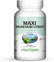 Maxi Health Maxi Magnesium Citrate Supplement, 90 Count (MCT)