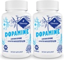 Dopamine Supplements for Men and Women - Contains 500mg Mucuna Pruriens Extract (40% L-DOPA) - 60 Capsules (2 Pack)