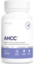 AHCC Supplement - Maximum Strength - Natural Immune Support Extract - Maintains Natural Killer Cell Activity - 20+ Human Research Studies - 60 Veggie Capsules (1 Pack)