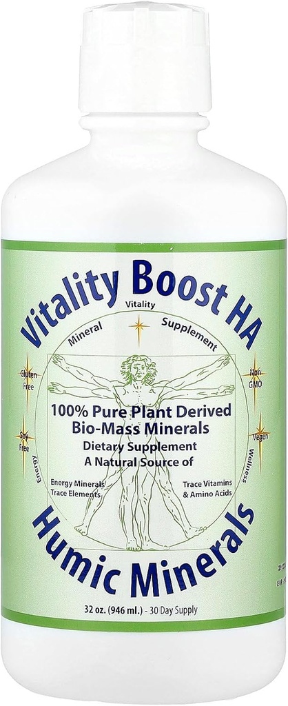 Vitality Boost HA, Humic Minerals, 32 oz (946 ml)