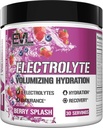 Ultimate Electrolytes Powder Hydration Drink - Quick Replenishing Hydration Powder Drink Mix with 8 Key Electrolytes and Antioxidants - Vegan Gluten Free Keto Friendly Blend (Berry Splash)