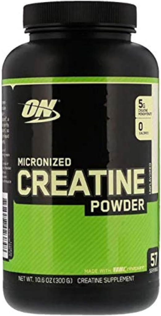 Optimum Nutrition Micronized Creatine Powder, Unflavored, 10.58 oz (300 g)