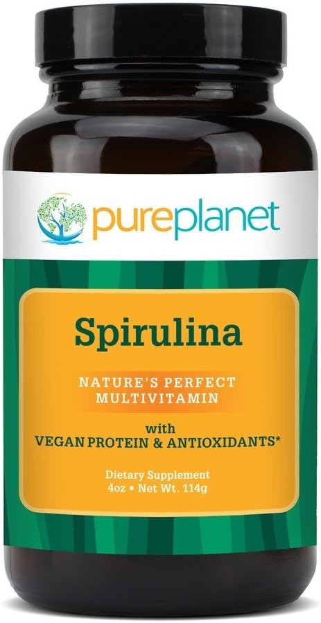 Pure Planet Premium Spirulina Powder - 4 oz