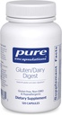 Pure Encapsulations Gluten/Dairy Digest | Unique Mix of Enzymes to Support Healthy Gluten and Dairy Digestion* | 120 Capsules
