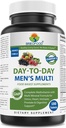 Brieofood BRIOFOOD Day-to-Day Men's Multi 180 Tablets - Food Based Supplement with Vegetable Source Omegas