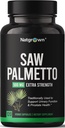 Natgrown Saw Palmetto for Men 500mg – Prostate Health Supplement with DHT Blocker for Hair Loss & Urinary Flow – 120 Vegan Capsules – Non-GMO, Gluten-Free