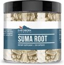 Earthborn Elements Suma Root 200 Capsules, Pure & Undiluted, No Additives
