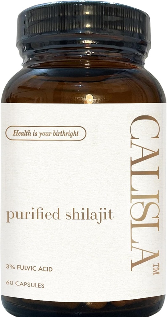 Shilajit Capsules 2 Month Supply (Purified Shilajit 500mg) - Fulvic Acid
