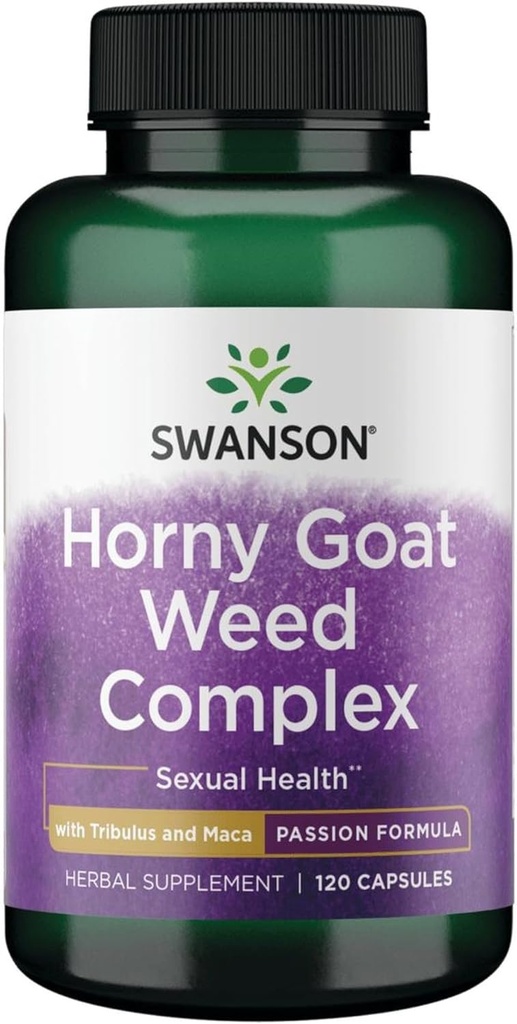 Swanson Horny Goat Weed Complex 120 Capsules