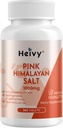Heivy Pink Himalayan Salt Tablets 1000mg - Sodium Chloride 988mg, Non-GMO, Mineral-Rich Electrolyte Balance and Hydration, 365 Salt Tablets-Eectrolyte Supplement