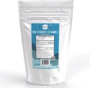 Fine Powder Vitamin C as Ascorbic Acid | Pure, Sugar, & GMO-Free | 1000 mg Vitamin C per Serving | 454 Servings per Bag