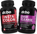 Colon Cleanser Detox & Liver Cleanse - 15 Day Colon Cleanse Pills & Liver Detox Support Supplement Milk Thistle Dandelion - Bowel Movement Supplements for Intestinal Stomach Bloating Gut Body Flush