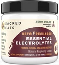 Keto Electrolyte Powder & Hydration Supplement | 1000mg Potassium & Sodium, 150mg Magnesium | No Sugar & Stevia, Sweetened with Monk Fruit Only | Natural Raspberry Lemon (30 Servings)