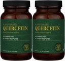 Global Healing Center Quercetin (2-Pack) 500mg Total, 250mg Each, Support Immune System Function & Body's Natural Response to Occasional Allergies - QuerceFIT Without Bromelain & Zinc - 60 Capsules