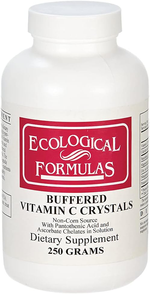 Ecological Formulas - Buffered Vitamin C Crystals 250 gms [Health and Beauty]