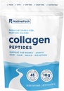 NativePath Collagen Peptides Protein - Hydrolyzed Type 1 & 3 Collagen Powder for Skin, Hair, Nails - 15.9 oz (45 Servings)